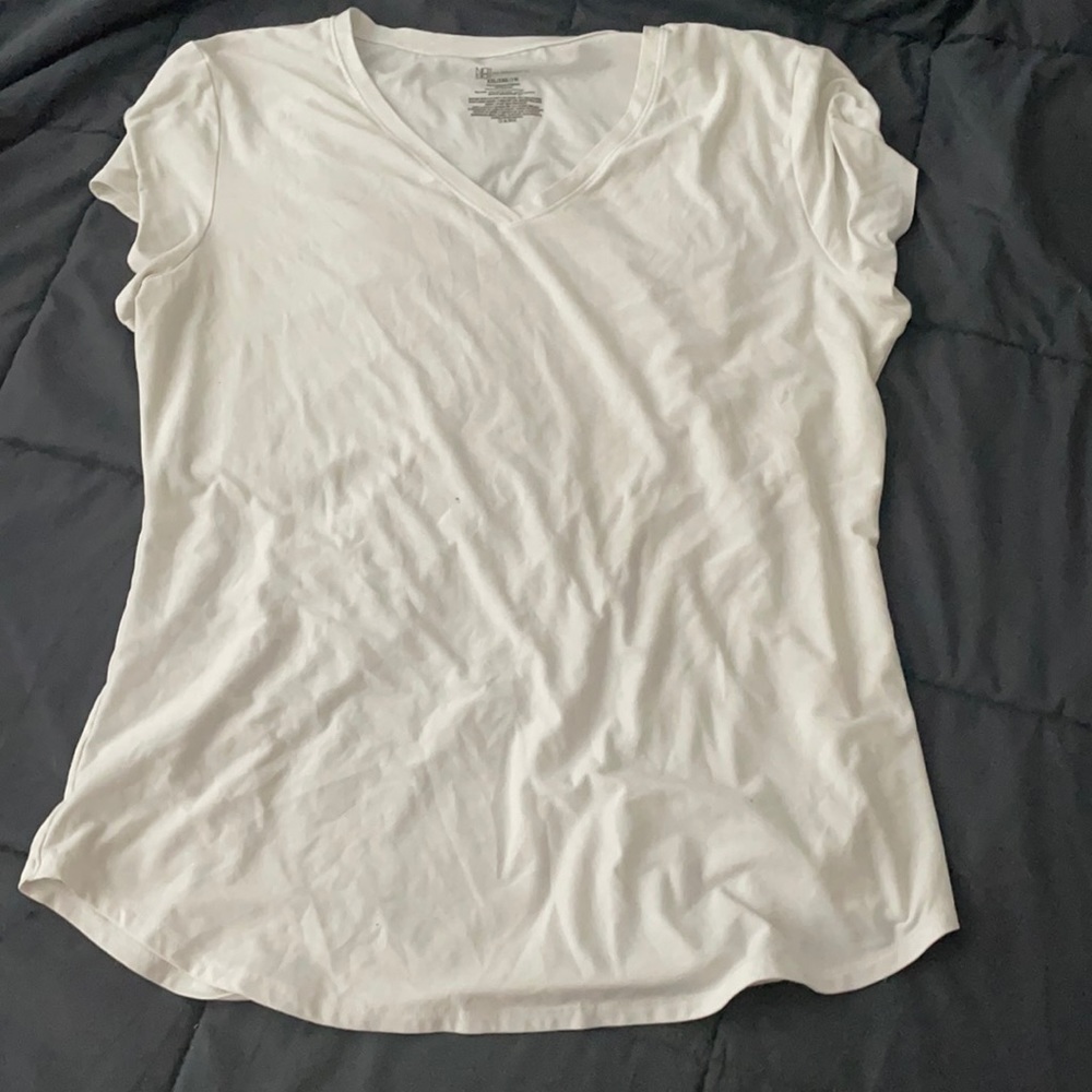 white XXL (19) V-neck